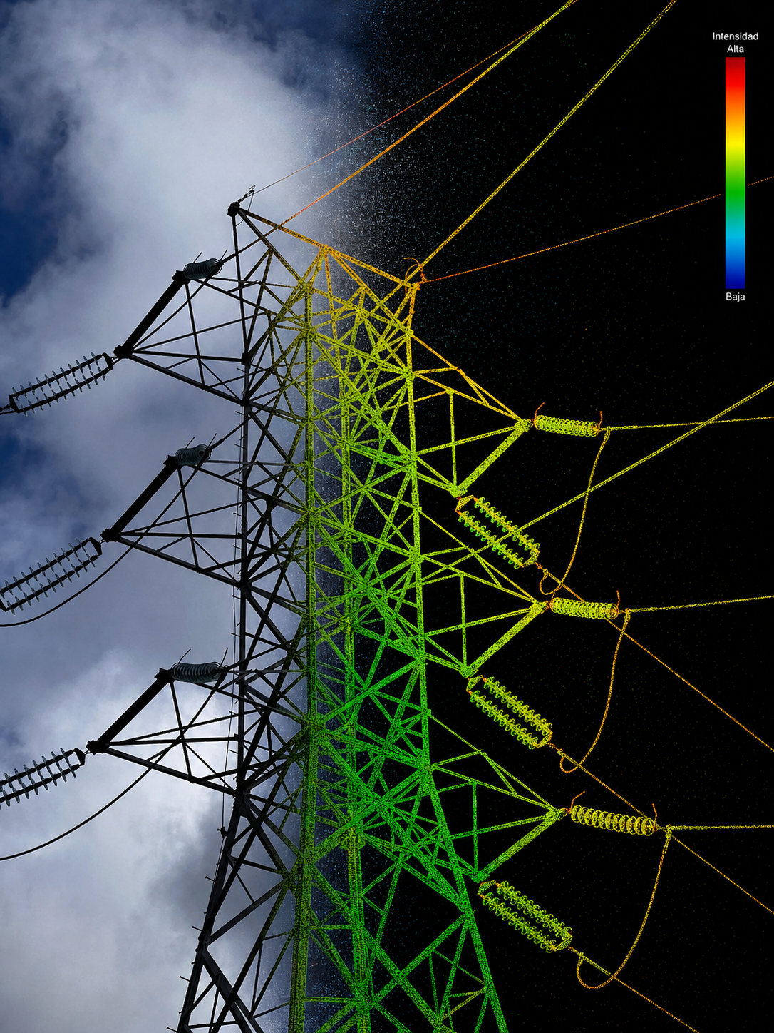Relevamiento LiDAR de líneas de alta tensión — UAV-LiDAR Relevamiento LiDAR de líneas de alta tensión